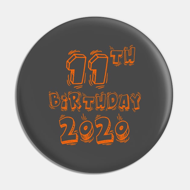 11th birthday Pin by Mdath