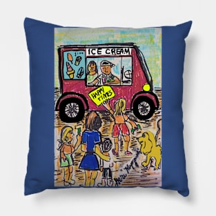 The Ice Cream Man Pillow