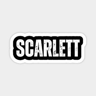 Scarlett Name Gift Birthday Holiday Anniversary Magnet