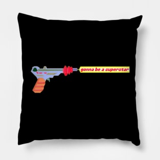 Sonic Raygun (Black) Pillow