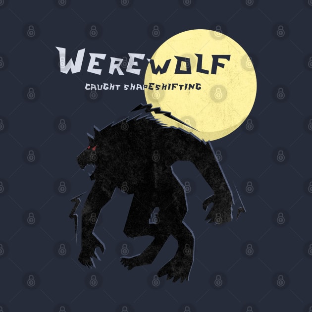 Werewolf Caught Shapeshifting by Bumblebeast