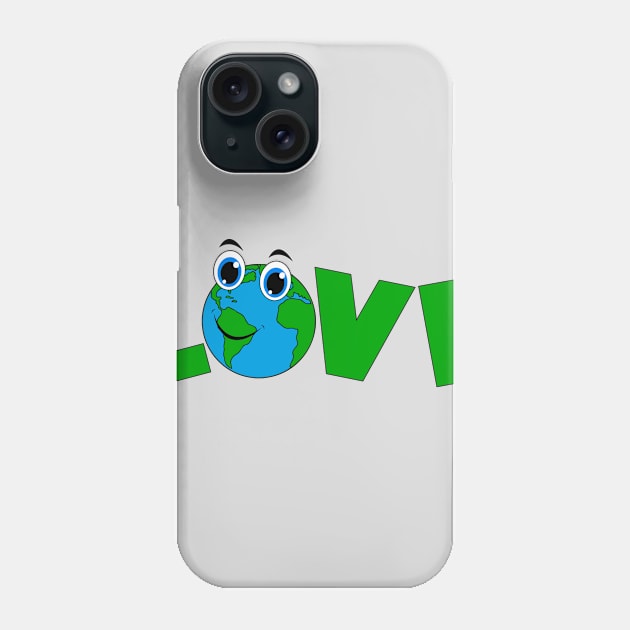 Love Earth Phone Case by FamiLane