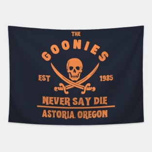 The Goonies Never Say Die gold Tapestry