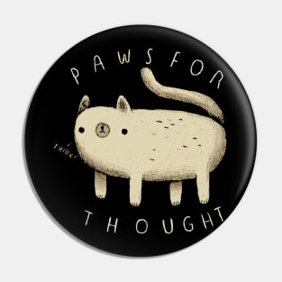 paws for thought Pin