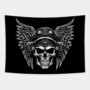 Riding with style and protection Tapestry