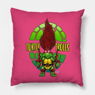 Turtle Troll Raph Pillow