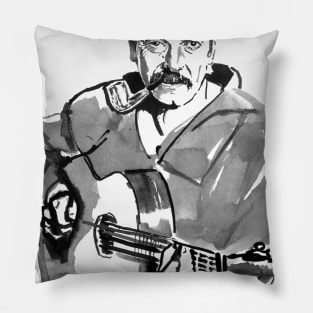 georges brassens Pillow