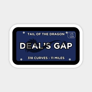 Tail of the Dragon - Deal's Gap US 129 Magnet