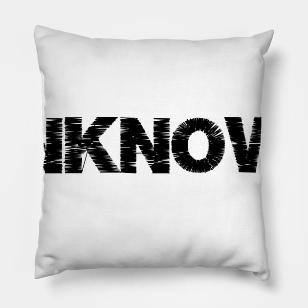 UNKNOWN !! Pillow by Hamady6060