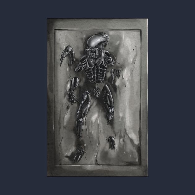 Alien in Carbonite by masciajames