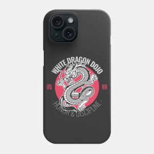 White Dragon Dojo Phone Case