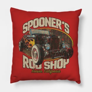 Spooner's Rod Shop 1977 Pillow