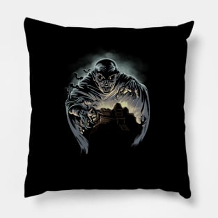 Scary House Pillow