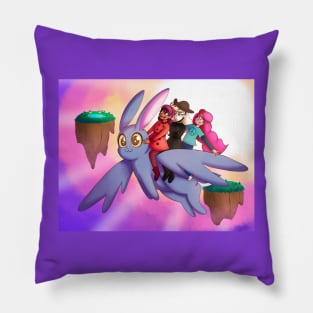 Magical Flying Bunny Pillow