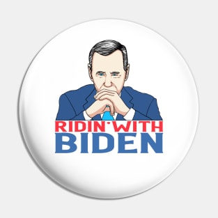 Ridin' With Biden Pin