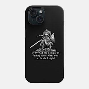 Lady Knight Phone Case