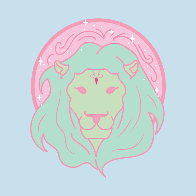 Leo Lion (Pastel) by VenusAndMoon