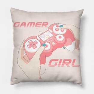 Gamer Girl Power Pillow