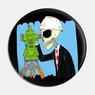 SURVEYOR IN BLACK Pin