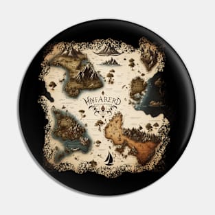 Fantasy Book - Fantasy Map Pin