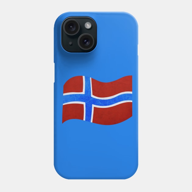 Norway flag Phone Case by Purrfect