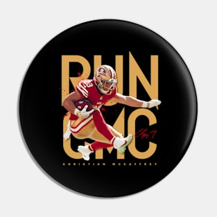 Christian Mccaffrey Run Cmc Pin