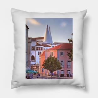 sintra sunset Pillow