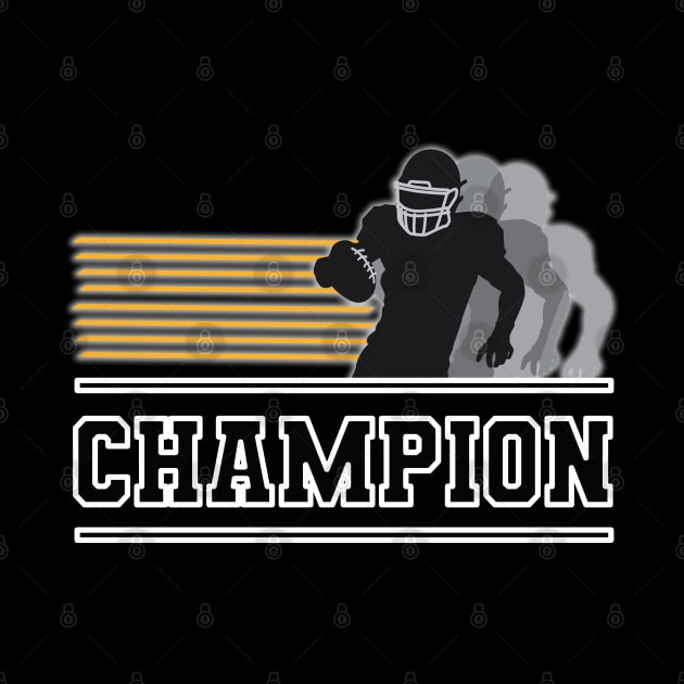 Super champion, American football player by PowerD