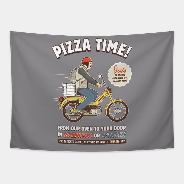 Pizza Time! Tapestry by Urban Legend