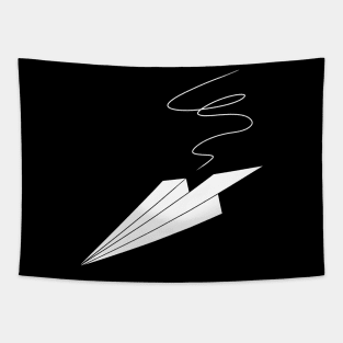 Paper Plane Icon Tapestry