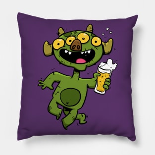 Gose beer Monster 2021 Pillow