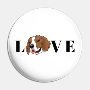 Beagle Lover, Beagle Mom, Beagle Dad Pin