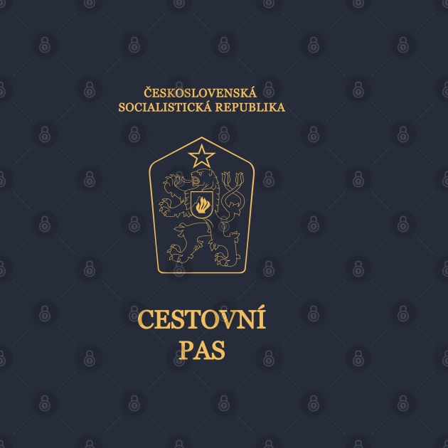 Czechoslovakia passport by Travellers