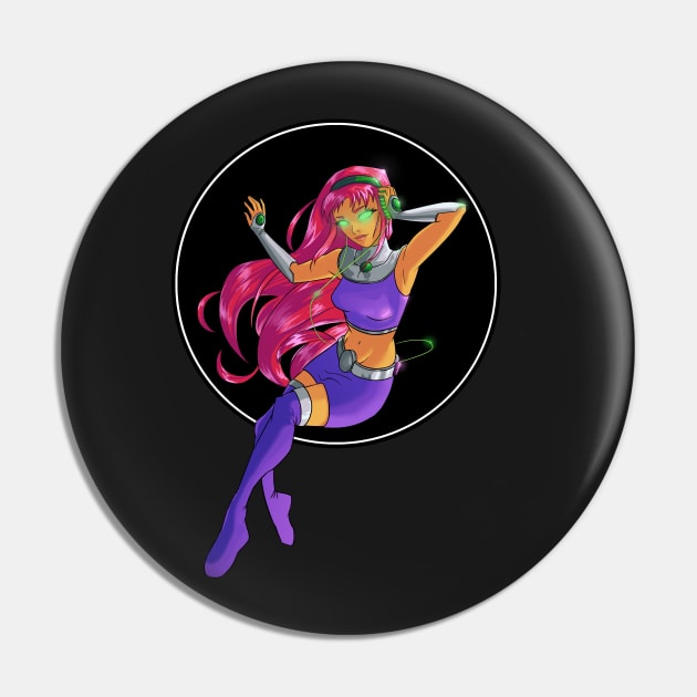 Starfire Pin by stuckinzclouds