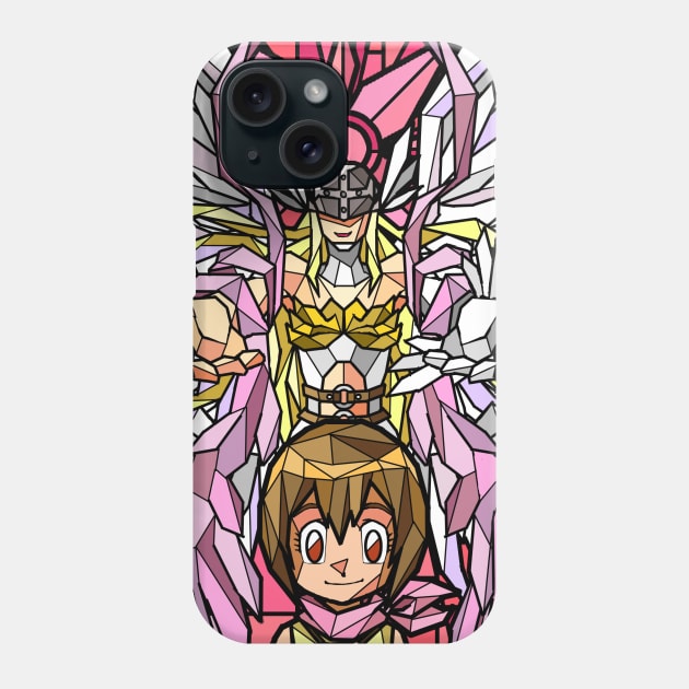 Digistained Glass Hikari Phone Case by NightGlimmer