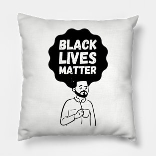 Black Lives Matter (Man) Pillow