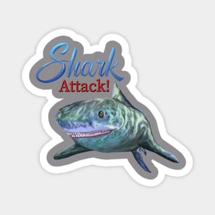 Shark attacck Magnet