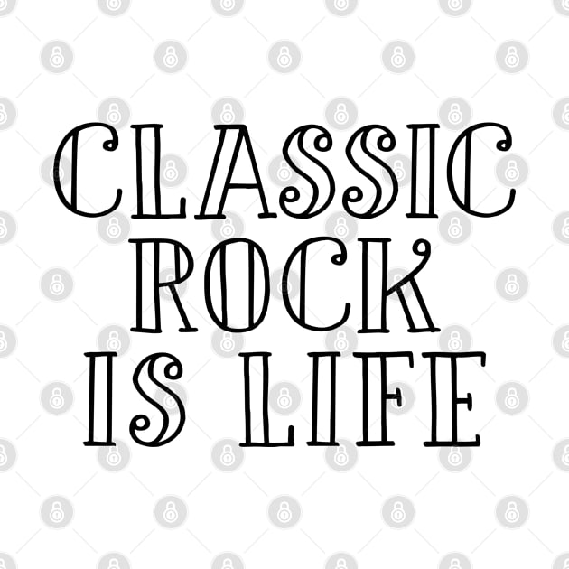 Classic rock girl music fan gift by NeedsFulfilled