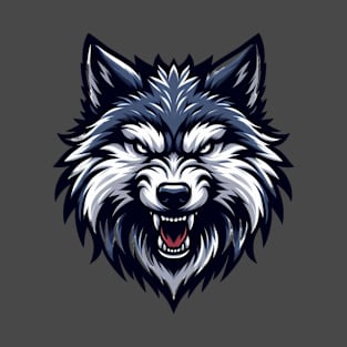 bad blue wolf T-Shirt