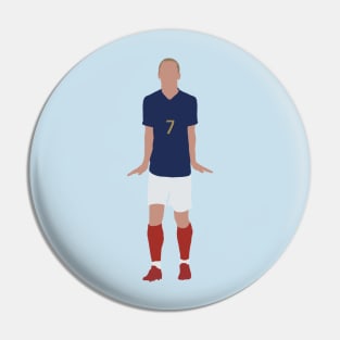 Antoine griezmann minimalist illustration Pin