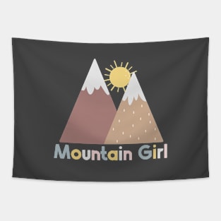 Mountain Girl Tapestry