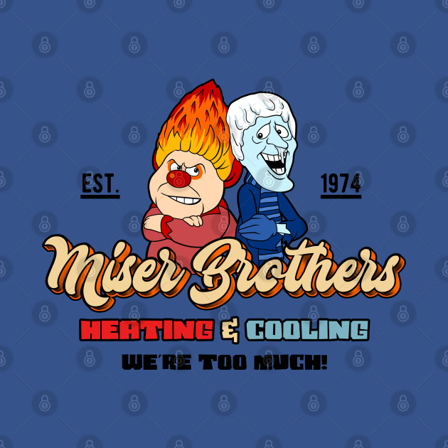 Miser Brothers Heating & Cooling - Heat Miser - Long Sleeve T-Shirt