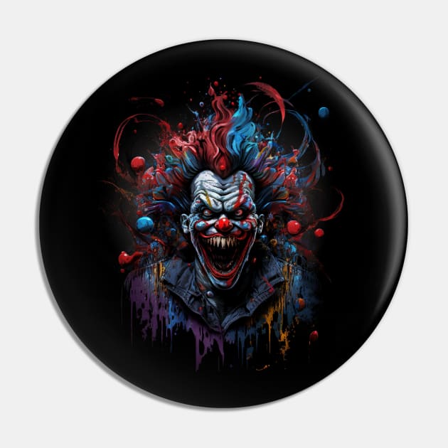 The Cursed of Clown - Joker Pin by HijriFriza