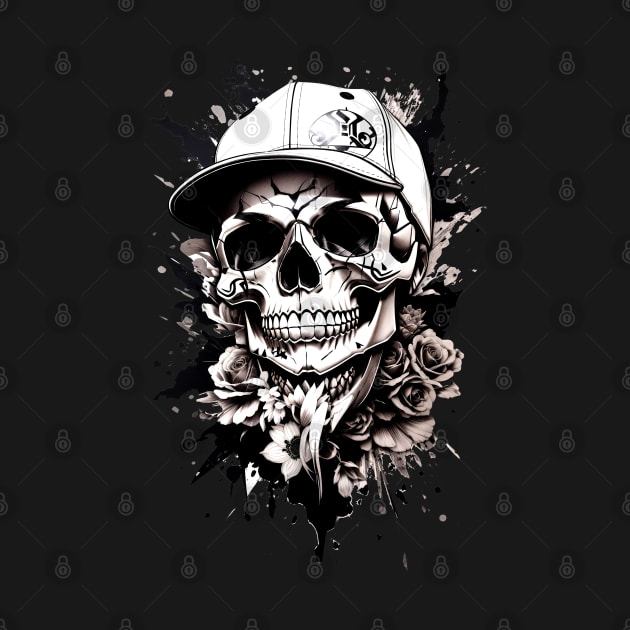 Gansta Skull by Buff Geeks Art