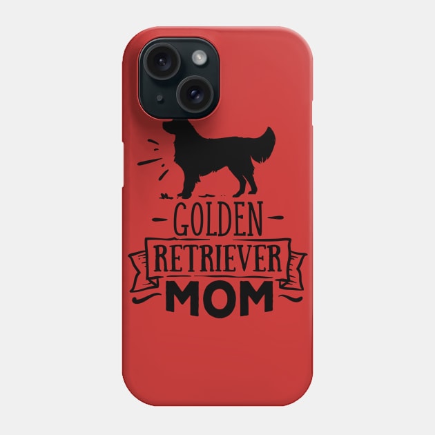 Golden Retriever Mom Phone Case by holidaystore