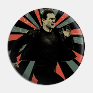 Run || Mission: Impossible || Vintage Art Design Pin