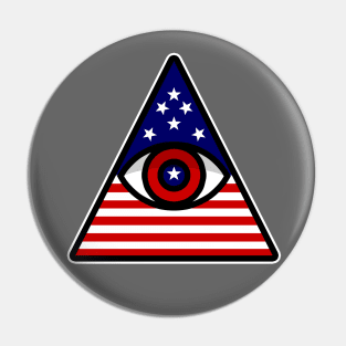 American Pyramid Pin