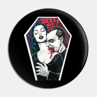 Vampira & Bela Lugosi Pin