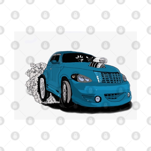 PT Cruiser by curtskartoons