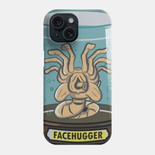 facehugger in a jar Phone Case